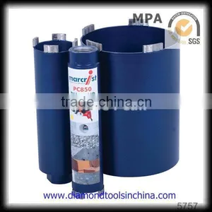 Dry Granite Silver Brazed Diamond Core Drill Bits With Side Protection thumbnail-2