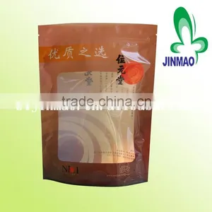 Bottom Side Gusset With Clear Window Plastic Food Bag thumbnail-1