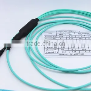 Chinese High Quality MTP to LC Fiber Optic Patch Cord thumbnail-3