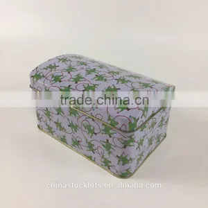 2017 Wholesale New Design Mini Tin Storage Box Metal 2pc Set thumbnail-2