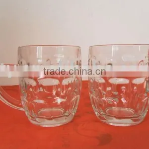 Classical 200ml Clear Empty Glass Mug thumbnail-1