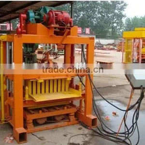 Cement Wall/Floor Brick Block Machine Different Mould for Choose QTJ4-40 thumbnail-1
