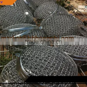 Made in China Crimped Wire Mesh, Barbecue Grill, Stainless Steel Barbecue Bbq Grill Wire Mesh Net With Cheap Price thumbnail-1