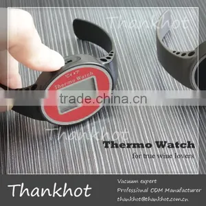 Thermo Watch Digital Wine Thermometer for Home and Garden thumbnail-1