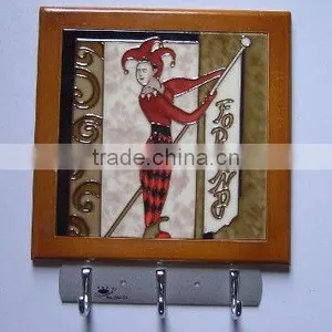 Ceramic Tiles With Metal Frame thumbnail-1