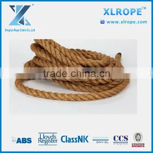 XLROPE Natural Fibre Rope Climbing Ropes 16mm Manila Rope thumbnail-1
