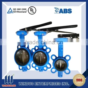 DN1850 PN73 High Silicon Cast Iron Butterfly Valve thumbnail-1