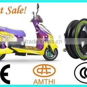 48v 1000w Brushless Hub Motor, 1500w 48v Hub Motor, 10" High Torque Brushless Hub Motor, Motorcycle Engine Parts, AMTHI thumbnail-1