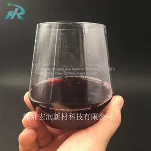 Unbreakable and Reusable Plastic Glass Wine Glass With Highly Clear Material thumbnail-5
