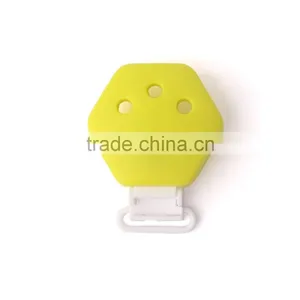 FDA Approved Silicone Material Baby Pacifier Clips thumbnail-2