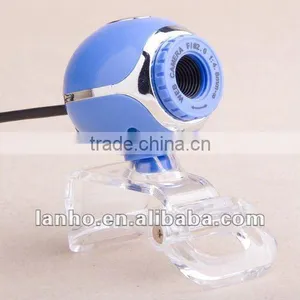 USB Clear Clip Ball Portable Webcam Camera Web Cam for Desktop PC Laptop Website thumbnail-1