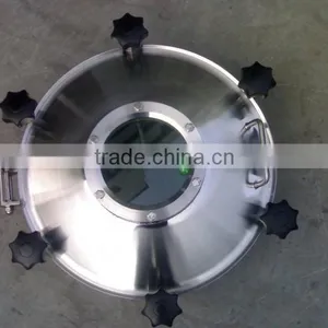 Stainless Steel Tank Parts Circular Type YAD Pressure Manhole Covers thumbnail-2