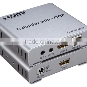 Voxlink 50m 3D 1080P HDMI 1.4V Extender Over Cat5 Cat6 With Loop-outover/IR/EDID thumbnail-2