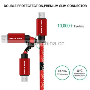 Voxlink 0.25m/1m/1.5m/2m/3m Fast Charging Data Sync Micro USB Data Cable for IPhone 6 6s Plus 5s 5 IPad Mini/Samsung/HTC thumbnail-6