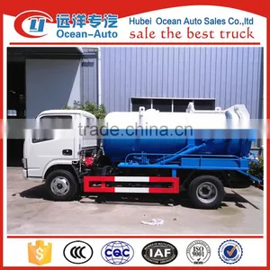 DF 4 Cubic Meters Sewage Truck, Small Sweage Truck for Sale thumbnail-2