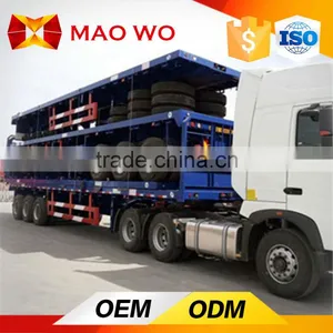China JACK Flatbed Container Trailer for Heavy Truck thumbnail-6