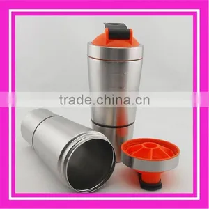 New Style Stainless Steel Protein Shaker From China & Blender Mixer Bottle thumbnail-1