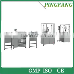 GSCX-1 30ml-500ml Large Volume Bottle Filling Production Line thumbnail-1