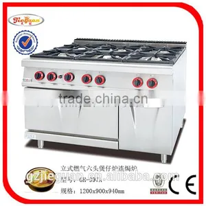 Stainless Steel Gas Griddles(half Flat and Half Groove) With Cabinet(GH-986) thumbnail-6