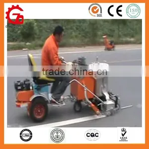 Yellow Paint Sitting-Type Traffic Line Machine thumbnail-1