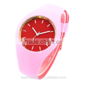 2017 New Style 5ATM Waterproof Silicone Chain Bracelet Watch thumbnail-5
