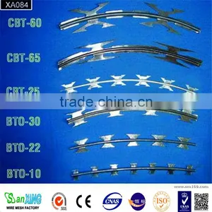 China Factory Price Razor Barbed Tape Wire thumbnail-1