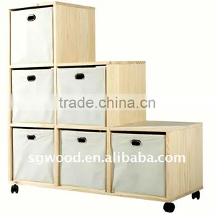 Wooden Storage Cabinet thumbnail-1