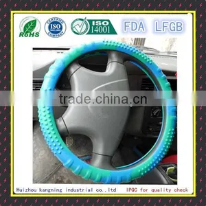 Durable Silicone Custom Steering Wheel Cover,silicone Steering Wheel Cover,14 Inch Steering Wheel Covers thumbnail-1