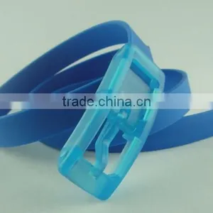HOT SALE COLORFUL SILICONE BELT, RUBBER LADY BELT, ADULT BELT thumbnail-4