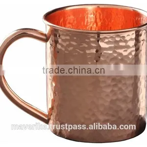 Moscow Mule Copper Mug /copper Mugs Manufacturers/ Wholesale of Copper Mugs Solid Copper Mug thumbnail-1