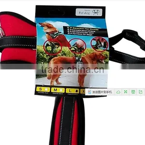 CY113 High Quality Adjustable Pet Harness Vest Breathable Dog Training Harness thumbnail-2