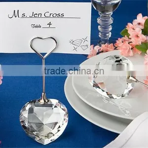 Wedding Crystal Place Card Holder thumbnail-2