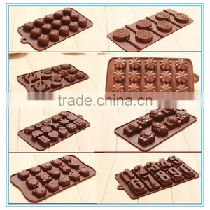 Hot Sell A Series Of Different Shape Silicone Cholocate Mold thumbnail-1