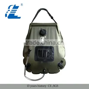 Outdoor Olive Foldable Camping Shower C1021-13 thumbnail-1