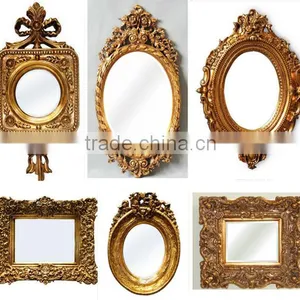 Antique Style Small Size Decorative Framed Mirror thumbnail-1