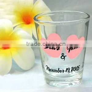 Wedding Clear Shot Glass thumbnail-1