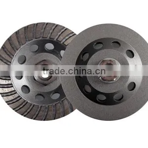 Guangjing High Quality Metal Bond Grinding Cup Wheel Diamond Sharping Wheel thumbnail-1