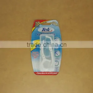 Flat Plastic Colored Custom Interdental Toothpick With Container thumbnail-6