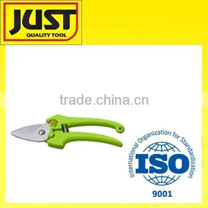 PTFE Coated 65Mn Garden Yellow Garden Shear With PP Grip Handle thumbnail-1