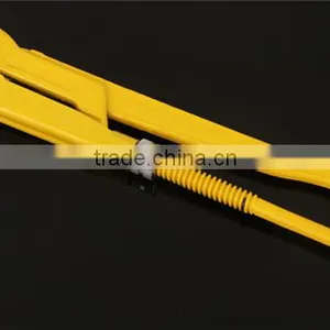 Carbon Steel Pipe Clamp Pliers Pipe Wrench Heavy Duty Pump Double Handle Pipe Clamp thumbnail-6