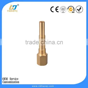 Wholesale Brass Nipple Fitting Copper Tube Fitting Nipple thumbnail-1