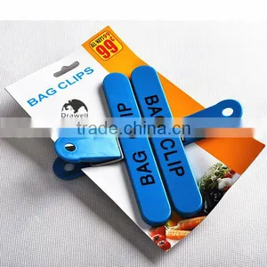 MC-3668 Custom Printed Large Plastic 6" Bag Clip thumbnail-1