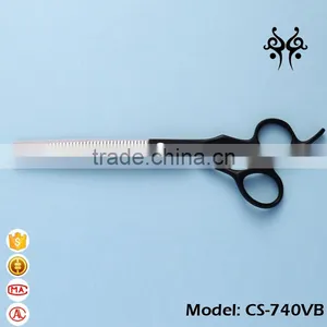 Professional Japanese 440C 7.0inch With 40teeth Pet Grooming Scissors thumbnail-1