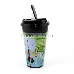 BPA-Free Reusable Double Wall Coffee Cup thumbnail-5