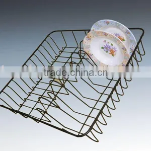 545-7 Kitchen Wire Kitchen Sliding Cabinet Iron Storage Basket thumbnail-1