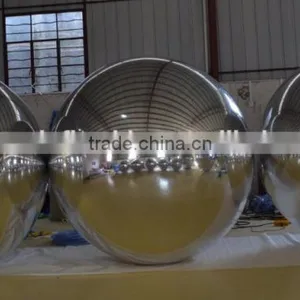Factory Direct Inflatable Floating Mirror Silver Ball for Sale thumbnail-3