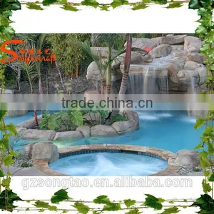House Designing in Songtao and Swimming Waterfall Pool & Funtain thumbnail-4