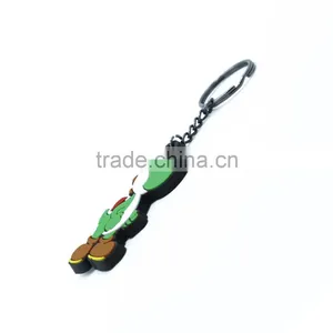 Custom Promotion Keyring 3D Pvc Keychain, Soft PVC Custom Keychain thumbnail-3