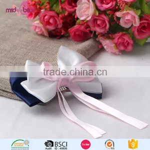 Fashion Design Ribbon Bow Alligator Korean Hair Clip for Girls thumbnail-1