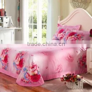 Custom Printing Bed Sheet/organic Bed Linen/digital Printed Bed Sheet thumbnail-2